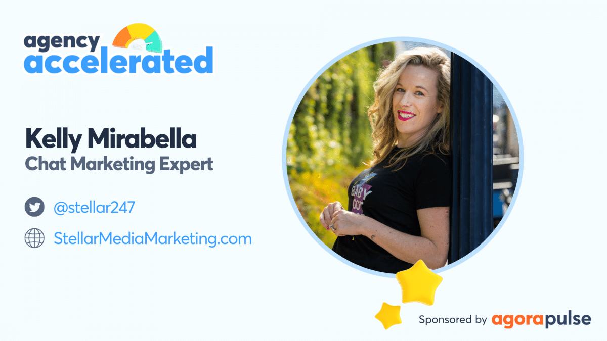Kelly Mirabella, marketing agency chat automation expert