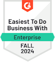 Agorapulse Easiest To Do Business With Enterprise Fall 2024 on g2