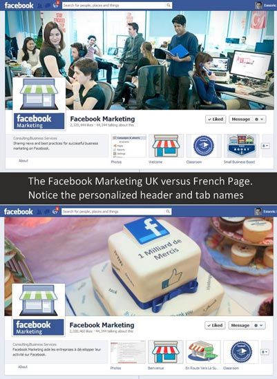 Facebook Global pages: their real coast