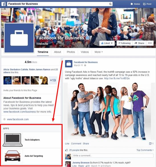 Facebook For Business Page New Layout Apps