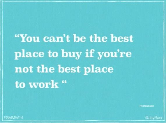 Best place to buy are best place to work