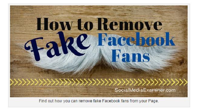 how to remove fake facebook fans