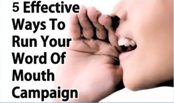 wordofmouth campaigns