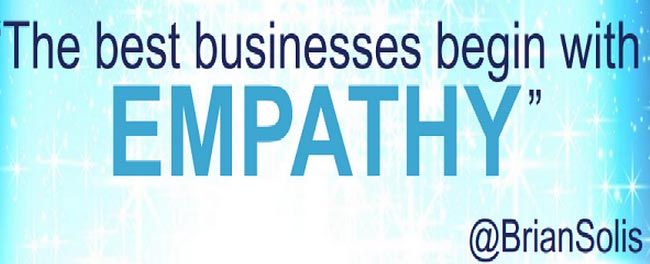 the best business being with empathy