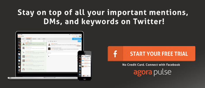 Twitter management tool Agorapulse