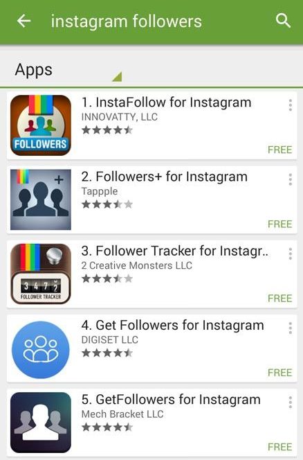 followers apps android to get more Instagram followers quickly
