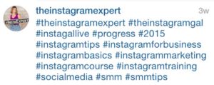 Screen Shot Hashtags