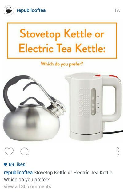 Republic of Tea Instagram Post