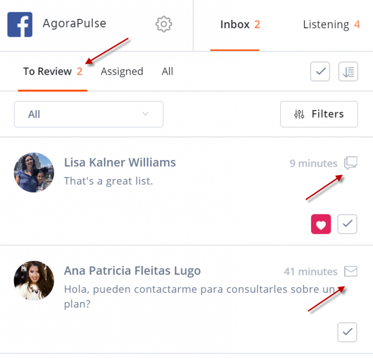 Facebook' Box Item Agorapulse vs HootSuite: 12 Differences for Facebook Page Management