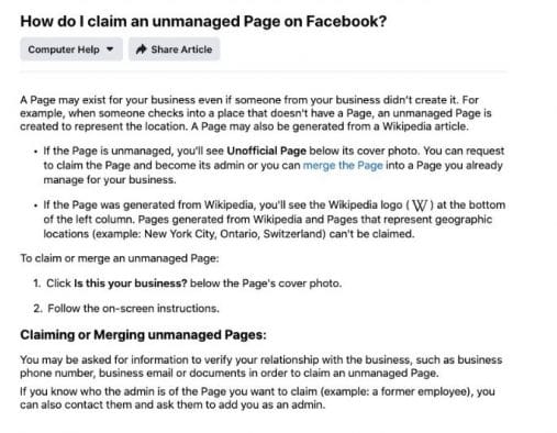 Merge Facebook Pages - A Step By Step Guide | Agorapulse