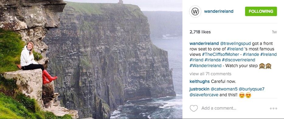 instagram landscape example