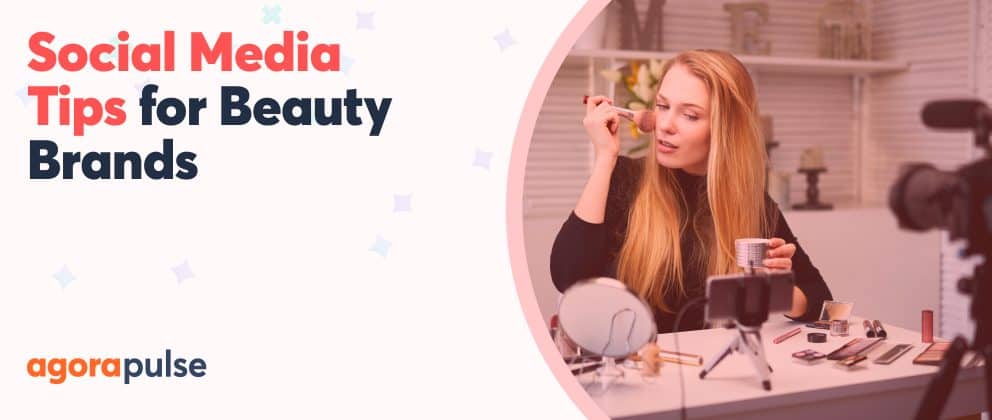 Social media tips for beauty brands Header