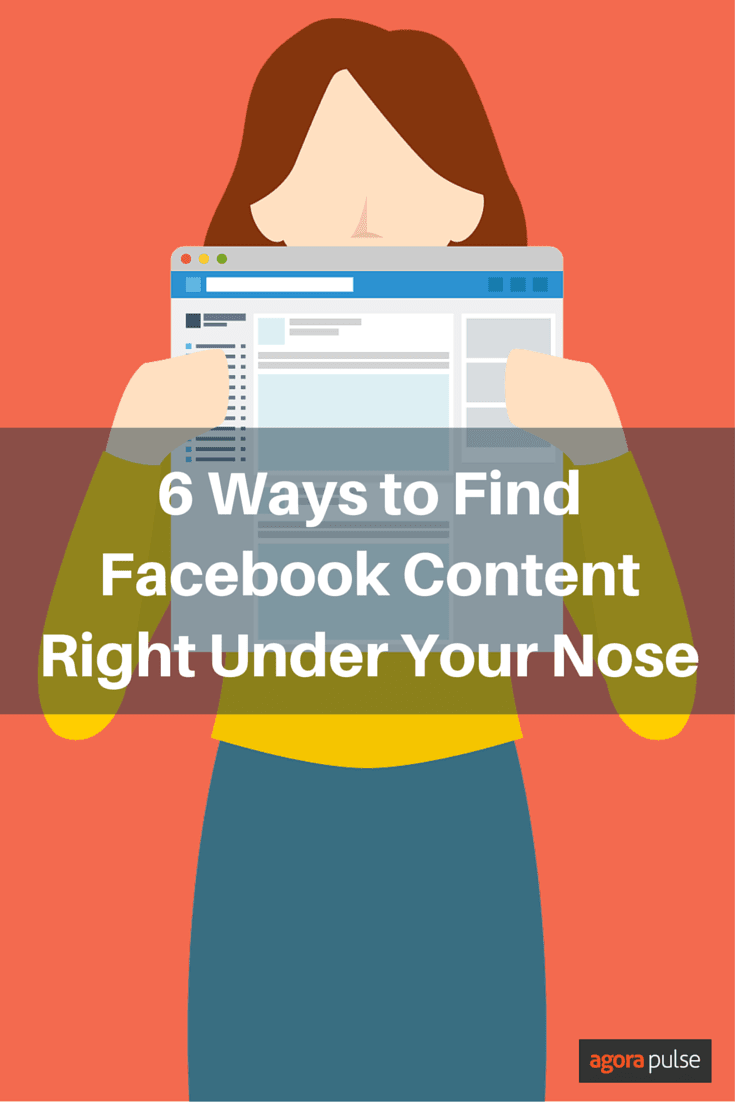 If you're a social media manager, you're always looking for good stuff to post on Facebook. Here are ways to find Facebook content right ON Facebook.