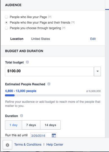 How to boost a post on Facebook pages