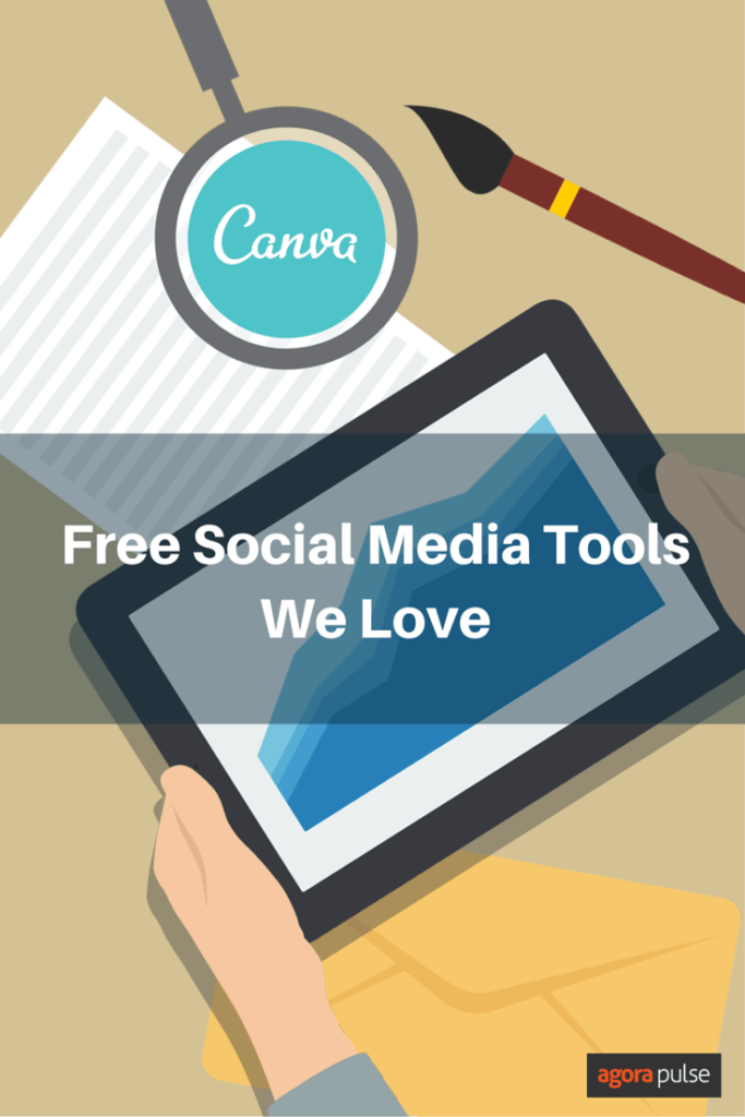 Why we love the free social media tool Canva.