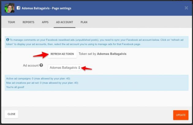 How to monitor Facebook ads comments with AgoraPulse tool