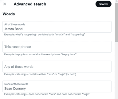 search Twitter, How to Search Twitter Like James Bond