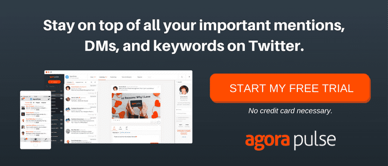 Twitter management tool Agorapulse