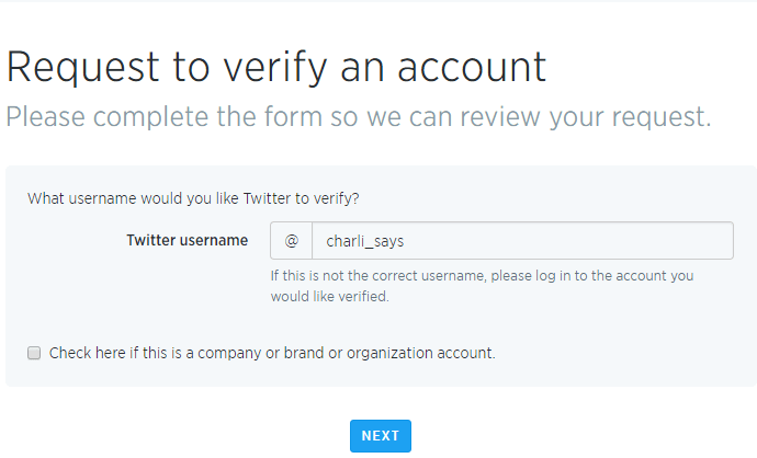 how to get verified on twitter