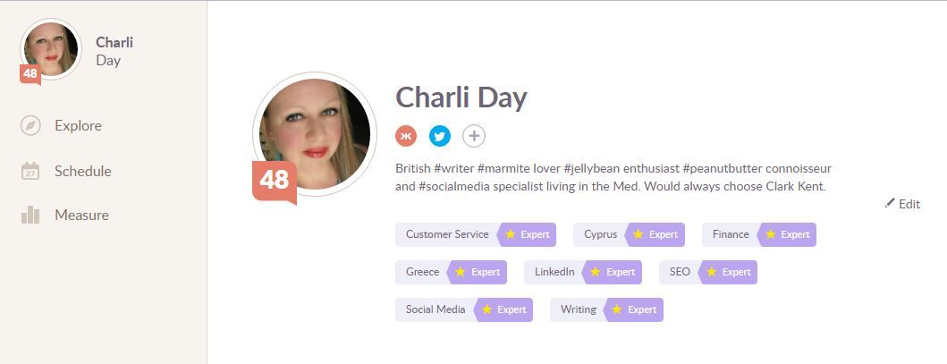 klout