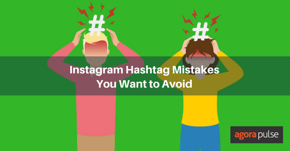 instagram hashtag mistakes
