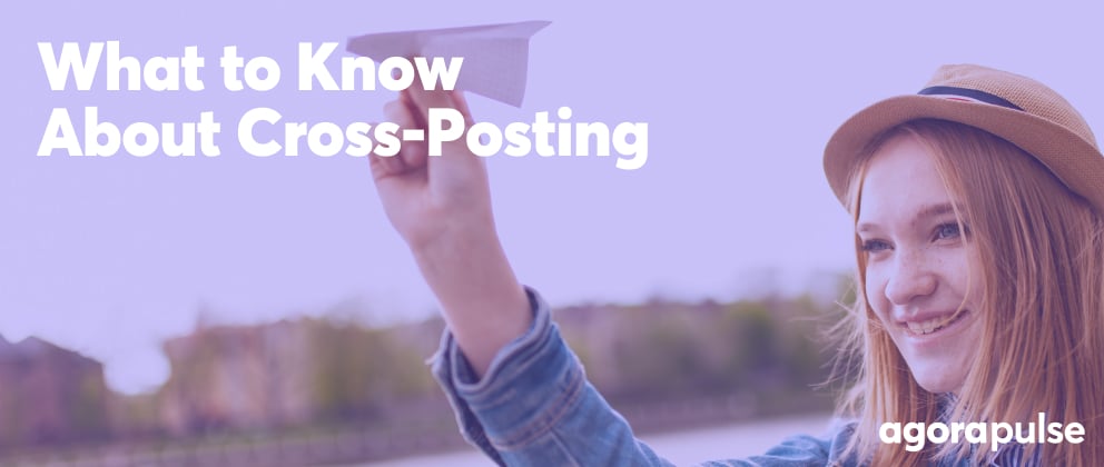 header image for what to know about cross-posting article