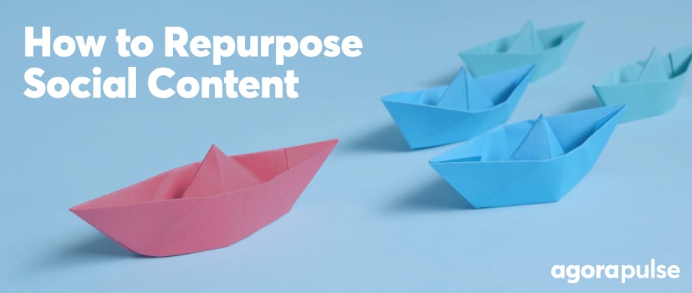header image for how to repurpose social media content