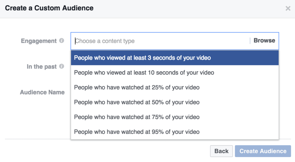 video view retargeting