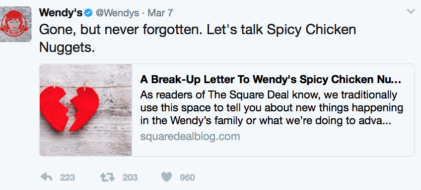 wendys twitter lessons