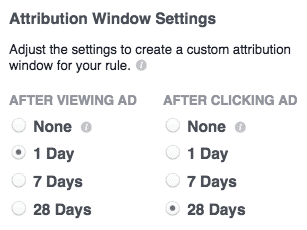 Facebook Ad Automation - Attribution Window