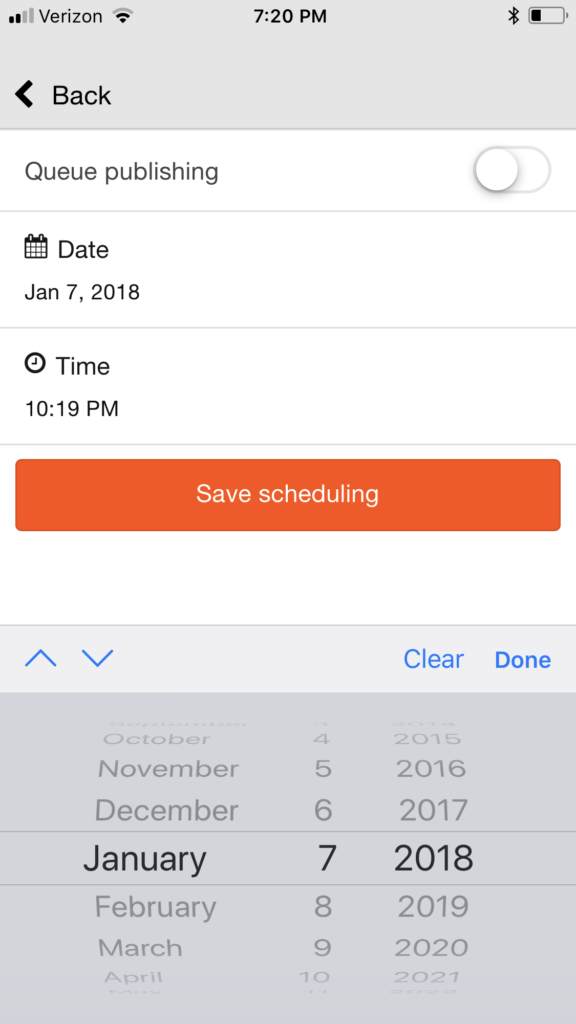 Schedule Tweets from your phone using AgoraPulse