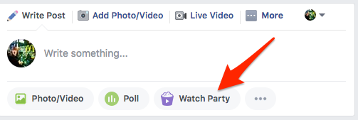 Keep my Facebook group alive: Watch Party lets Facebook group members watch videos together and comment on them in real time