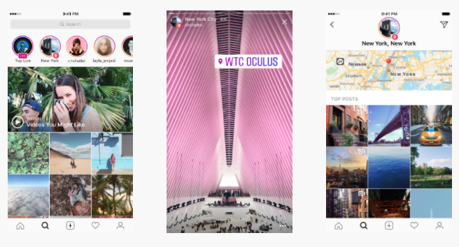 Instagram location stories-- getting more exposure