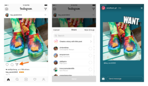 instagram feed posts to stories