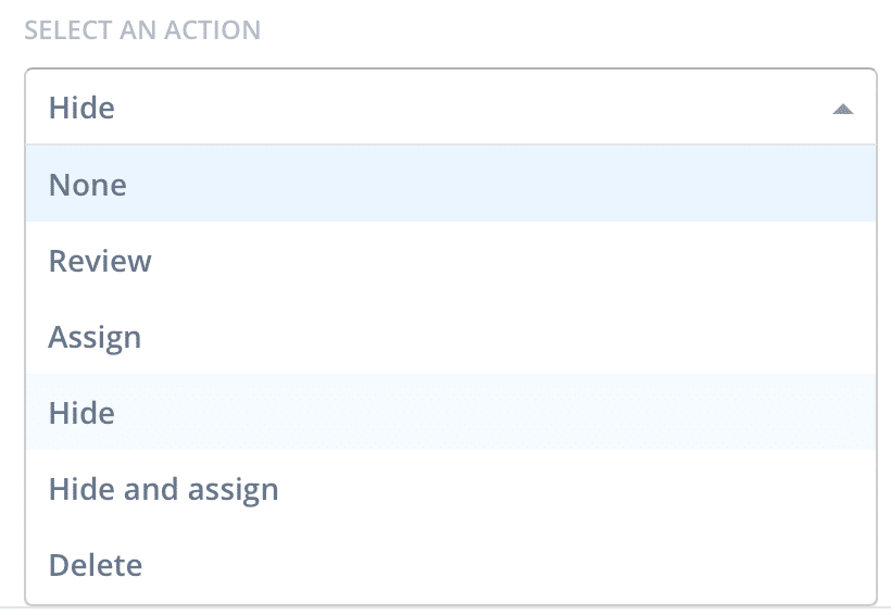 automatic moderation-- automation rule to fight trolls