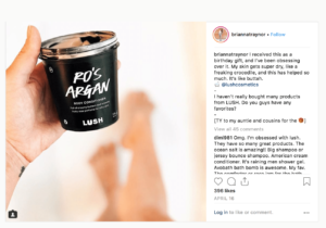 Instagram Influencers-- a birthday gift