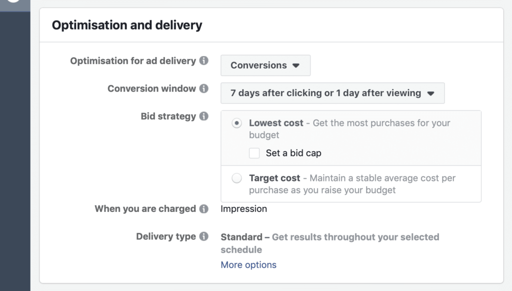 Facebook ad campaigns optimization