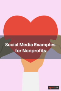 social media examples for nonprofits