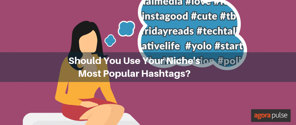 should you use hashtags that are popular