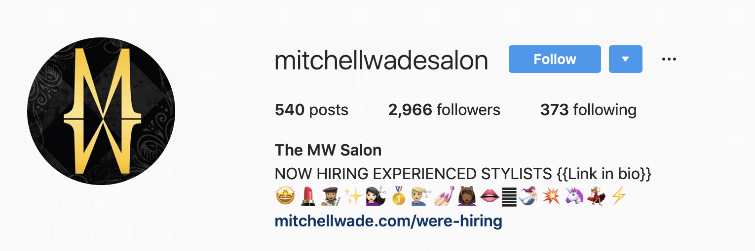 Instagram profile link 