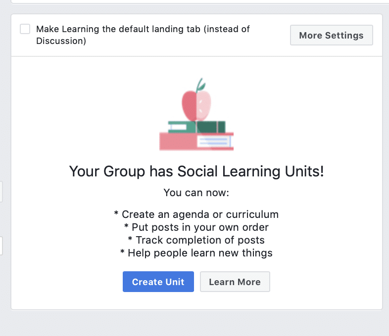 facebook group features 