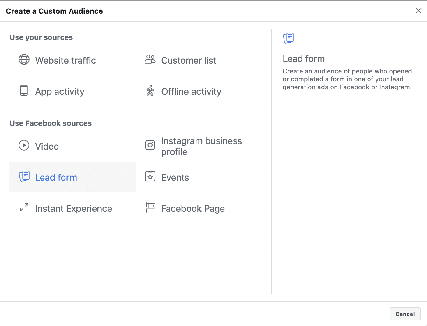 Facebook clear history tool