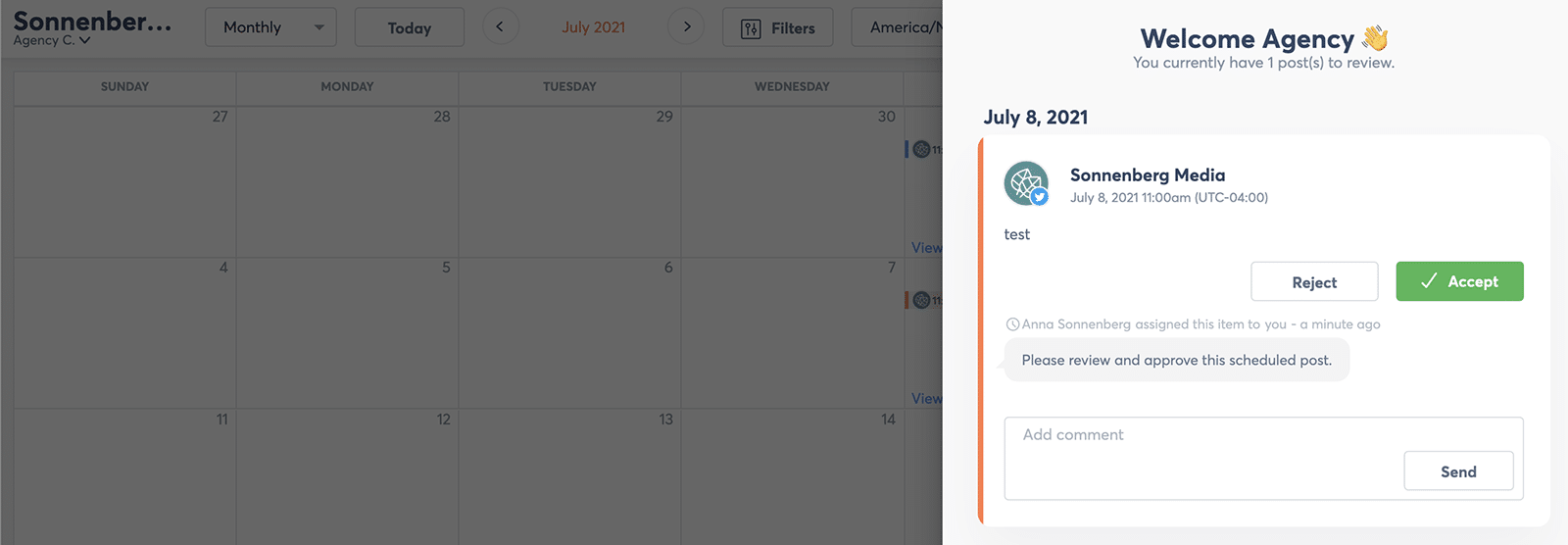 shared calendar