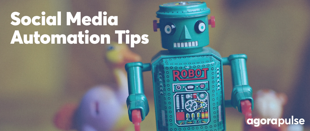 header image for social media automation tips for agencies article