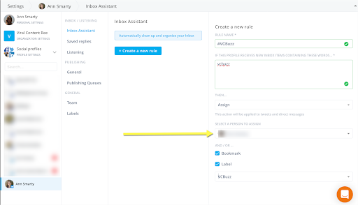 assign workflow to your content and social media teams