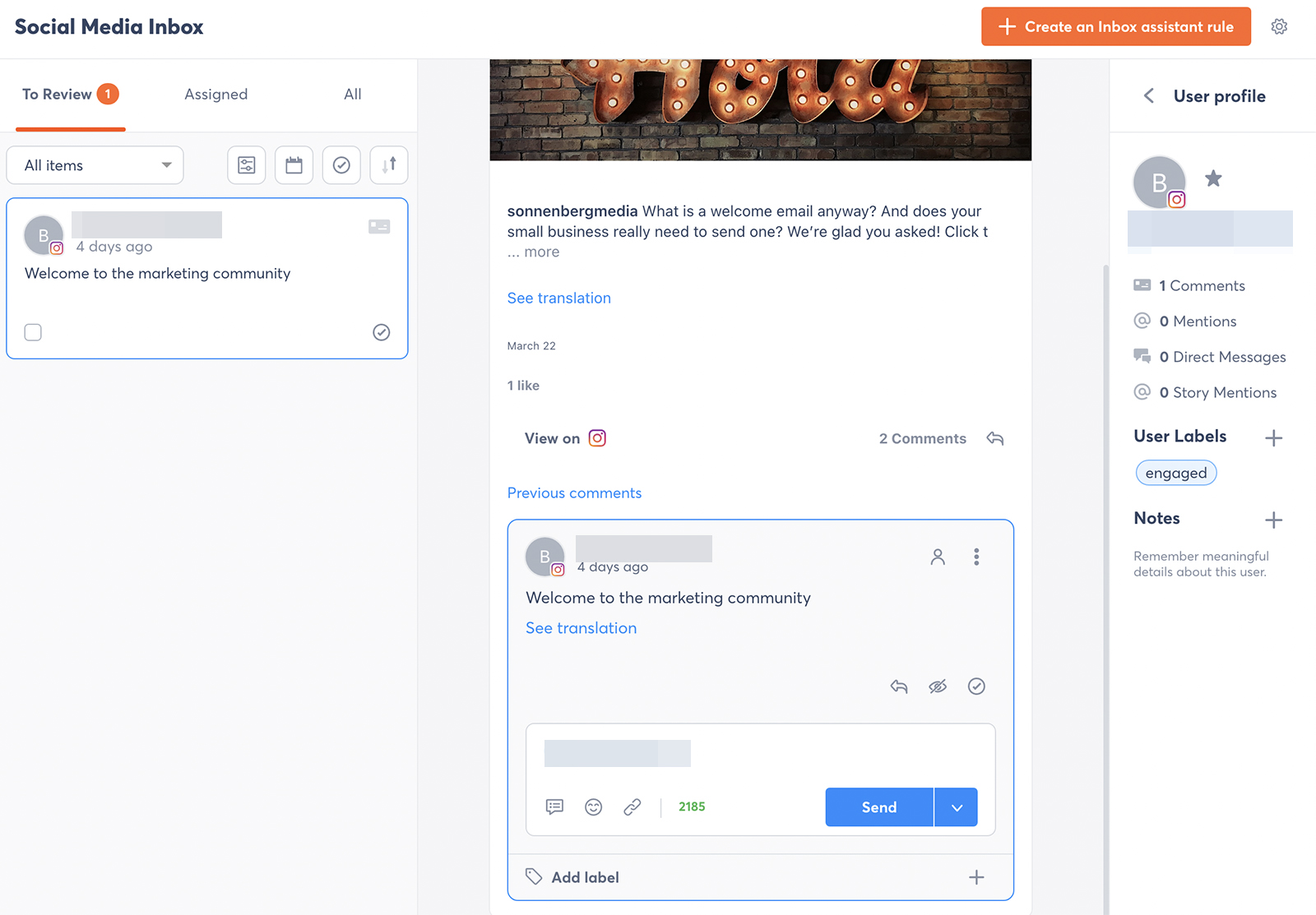 social media inbox for agorapulse vs facebook creator article