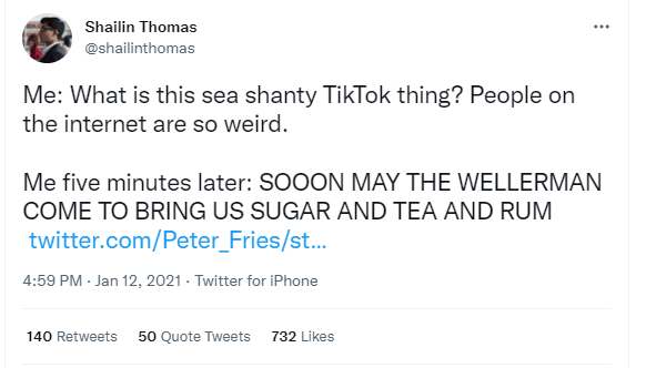 sea shanty on tiktok