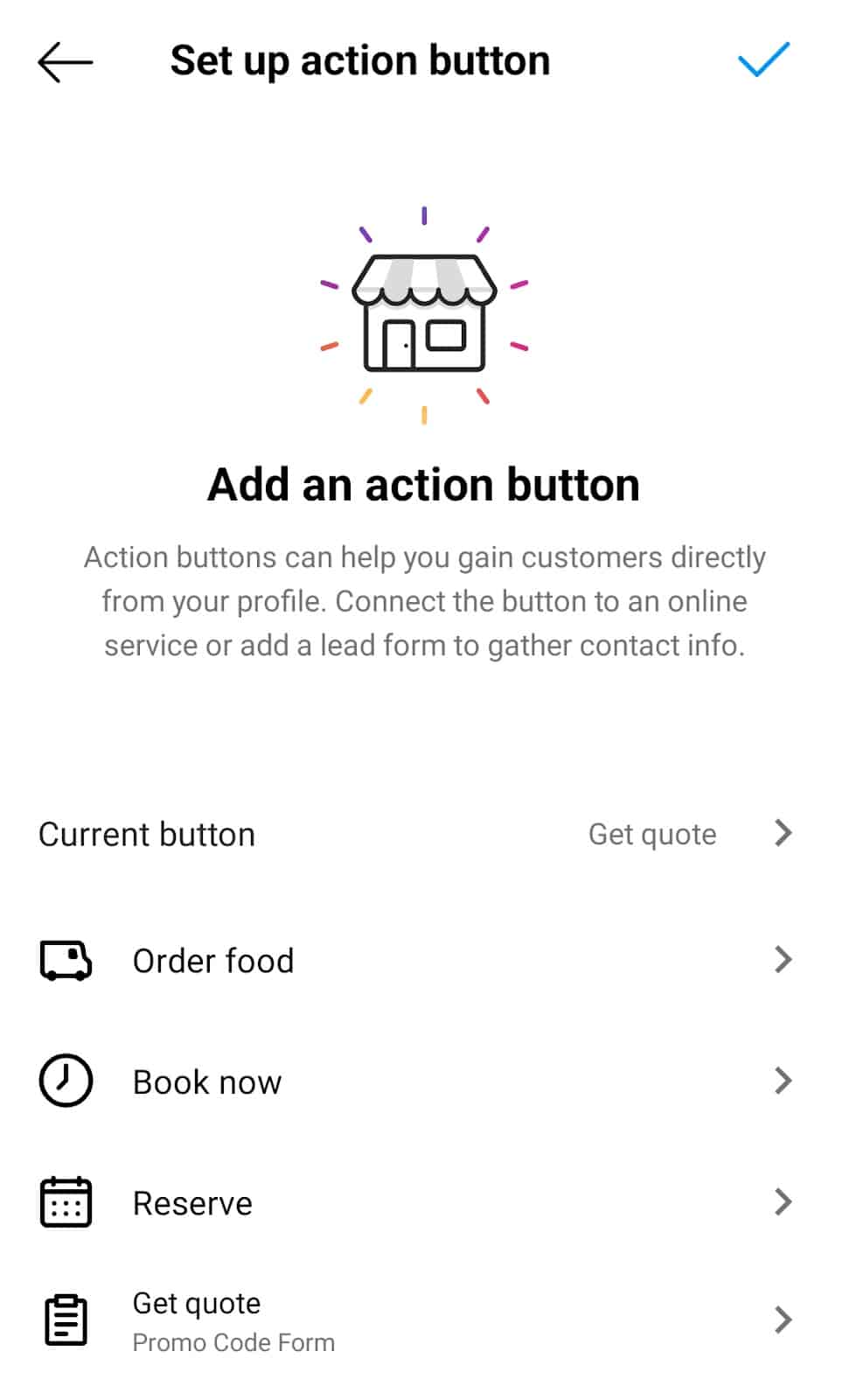 action button