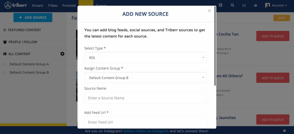 free content curation tools for free social media resources