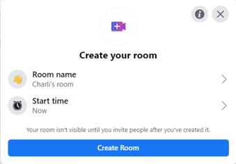 create a room screenshot